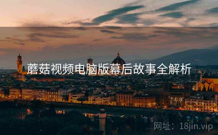 蘑菇视频电脑版幕后故事全解析
