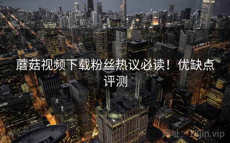 蘑菇视频下载粉丝热议必读！优缺点评测
